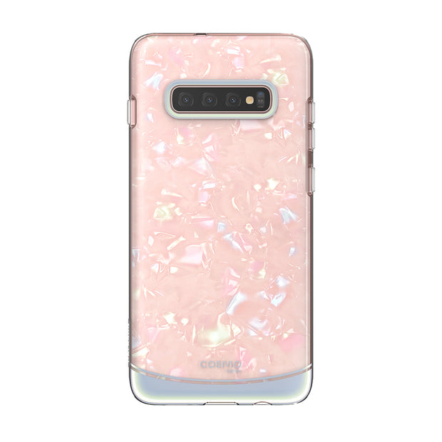 Galaxy S10 Plus Cosmo Case(open box) - Glitter Pink