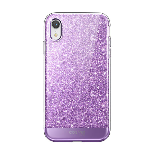For iPhone XR Case 6.1 i-Blason Cosmo Series Full-Body Glitter Marble  Bumper Case with Built-in Screen Protector For iPhone Xr