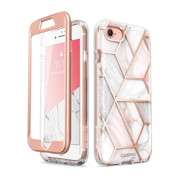 iPhone SE (2022) Cosmo Case(open box)-Marble Pink