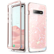 Galaxy S10 Plus Cosmo Case(open box) - Glitter Pink