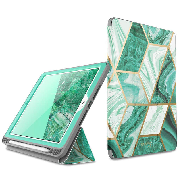 iPad 10.2 inch (2019 | 2020) Cosmo Case-Marble Green | i-Blason