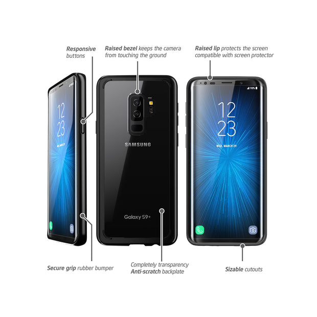 Samsung Galaxy S9 Plus Halo Case - Black